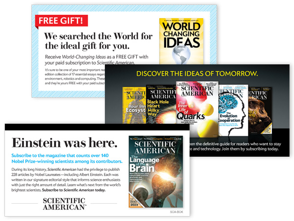 Scientific American - buckslips