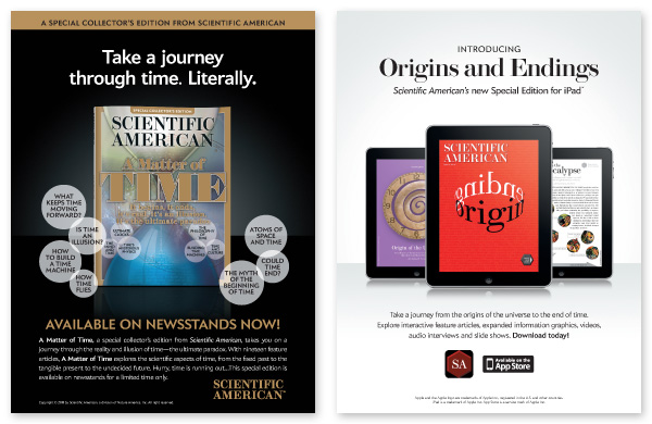 Scientific American - ads